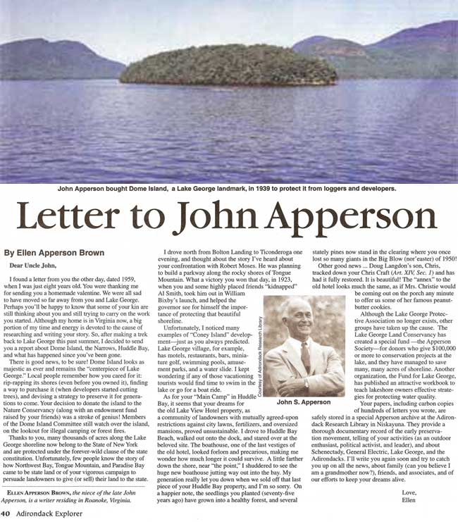 Letter to Uncle John